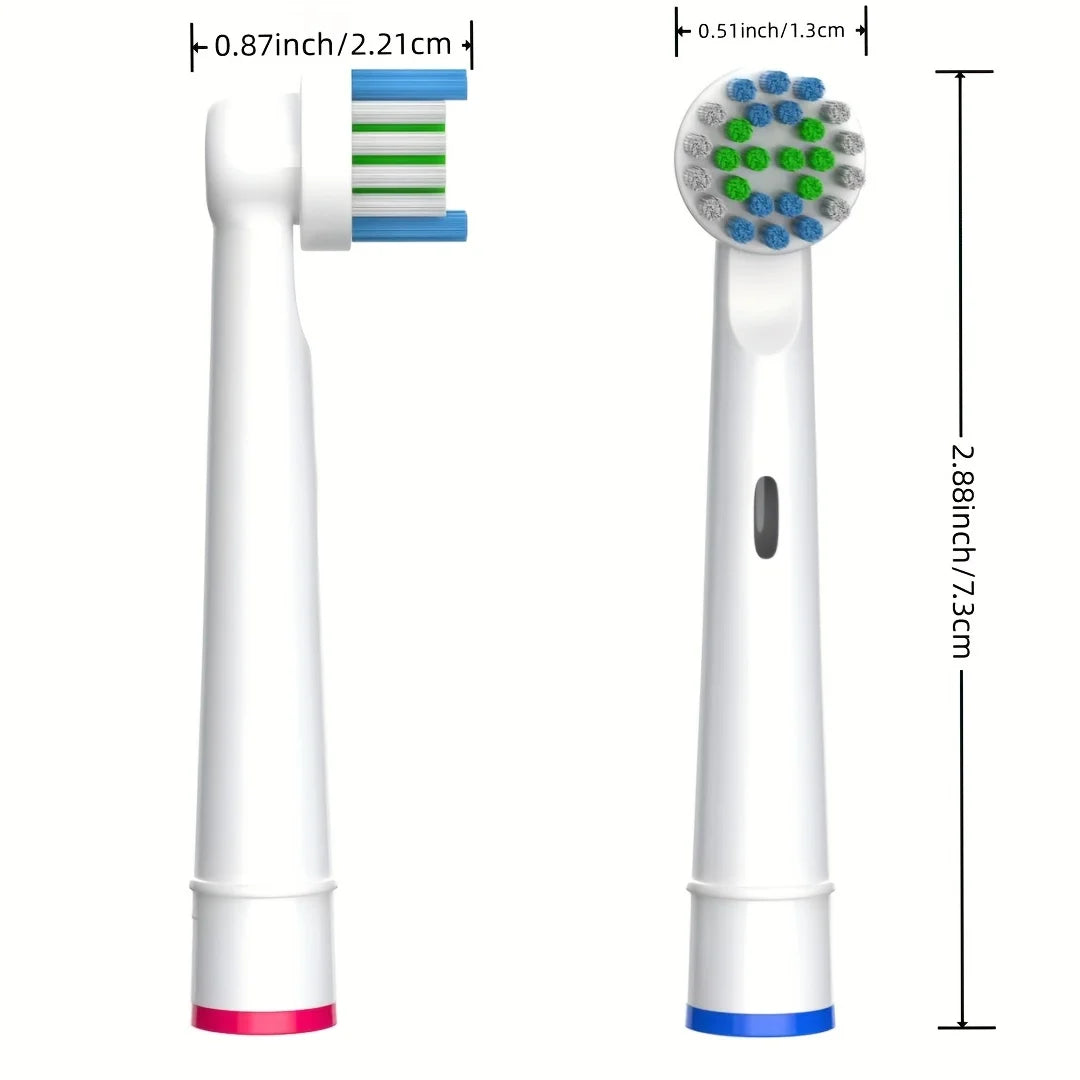 4/12/16/20 Pcs : Professional Electric Toothbrush