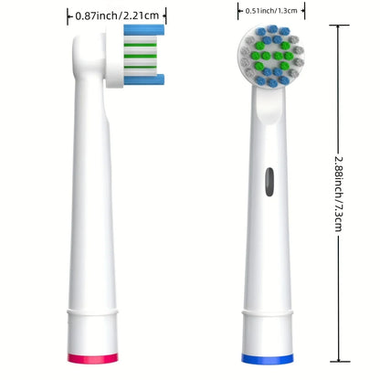 4/12/16/20 Pcs : Professional Electric Toothbrush